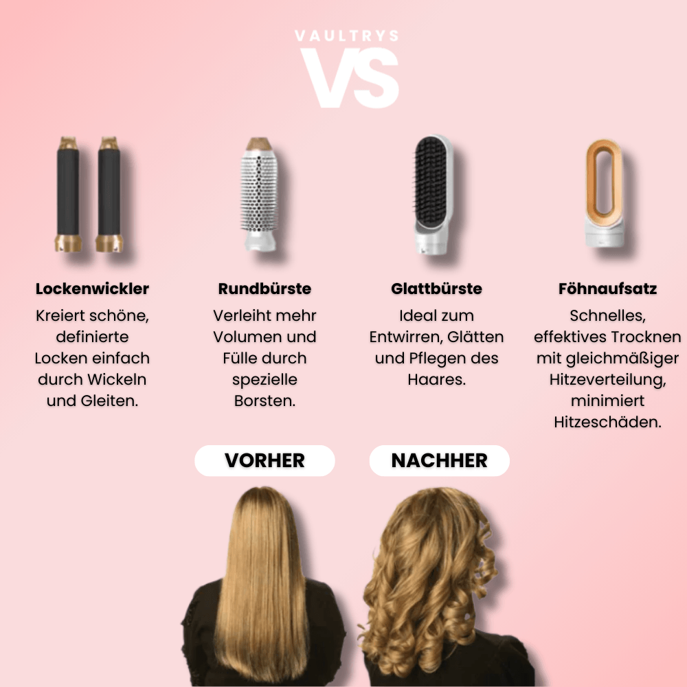 VAULTRYS® Haarstyler 5-in-1 - Vaultrys