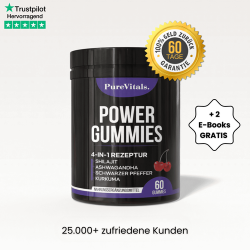 Shilajit Power Gummies - Für ein intesiveres Erlebnis - Vaultrys
