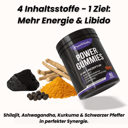 Shilajit Power Gummies - Für ein intesiveres Erlebnis - Vaultrys
